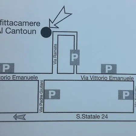 Konukevi Al Cantoun Chiomonte